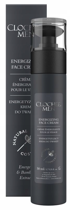 Clochee Men Energizing Face Cream Energizující Krém Na Obličej 50 ml