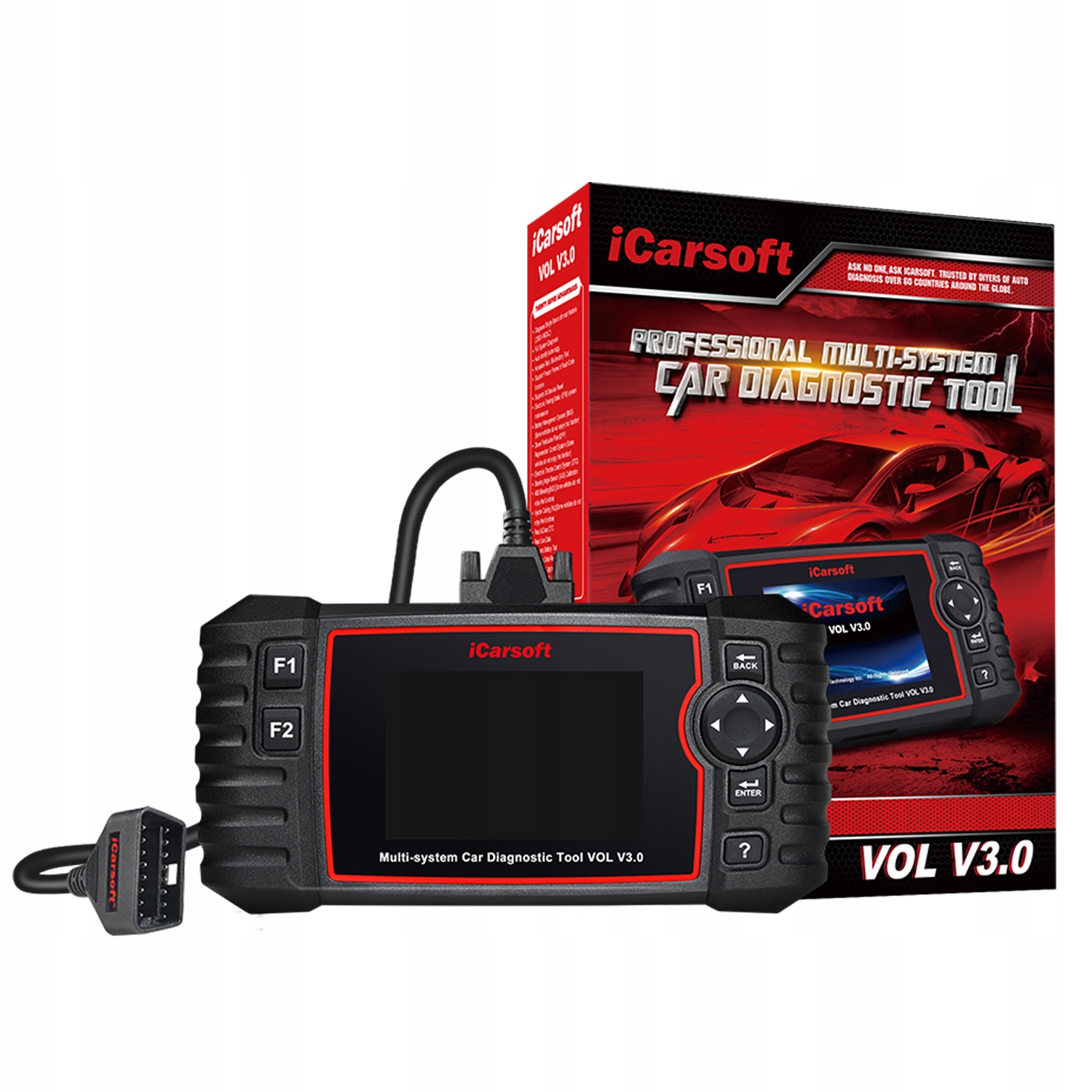 Skaner OBD2 iCarsoft VOL V3.0 Volvo Saab