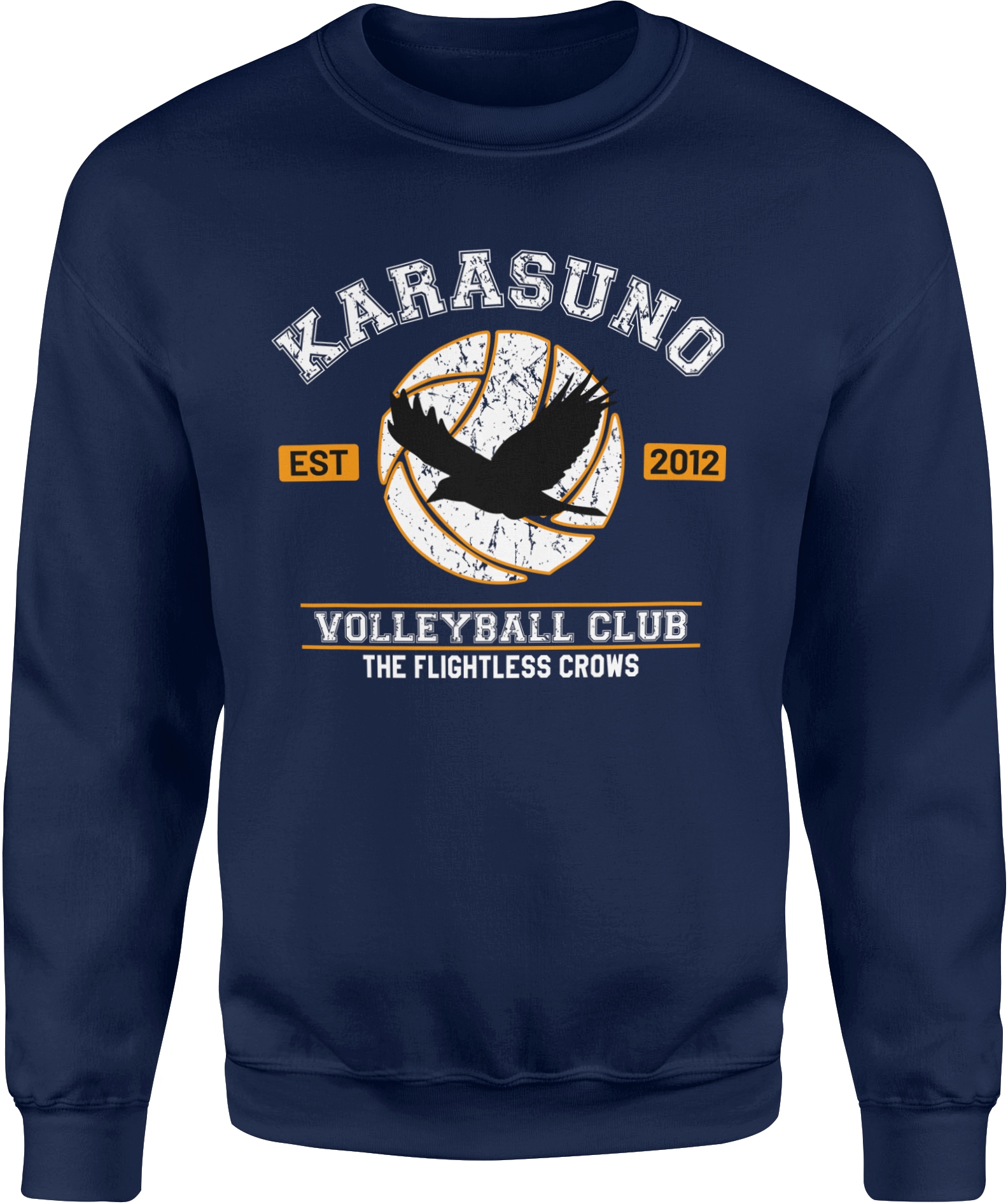 

Męska Bluza Bawełniana Karasuno Haikyuu Rozmiar XL