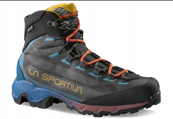 Buty La Sportiva Aequilibrium Hike Gtx Carbon/Tropic Blue niebieski 43