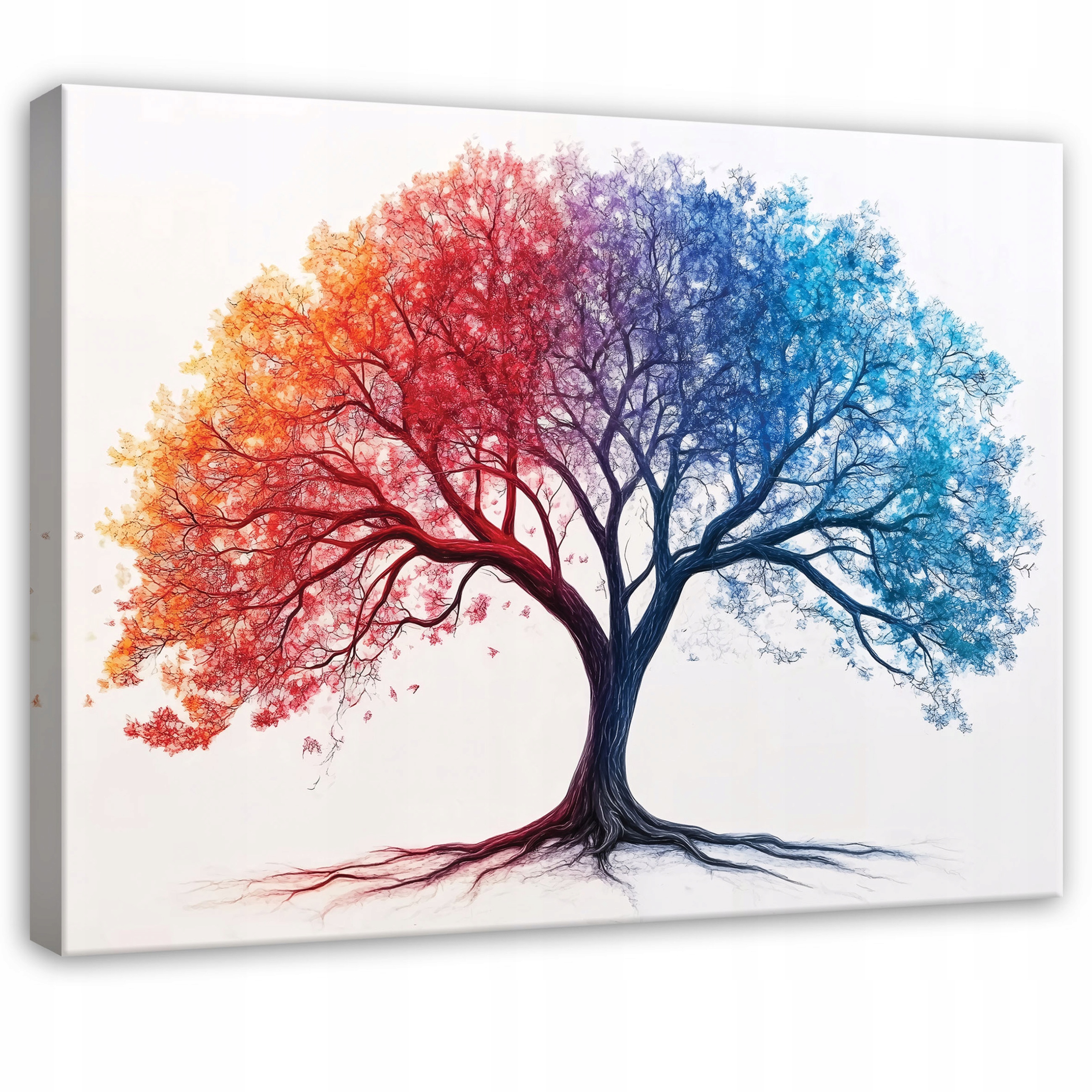 Obraz Dřevo Života Abstrakce Do Ložnice Obývacího Pokoje Kuchyně Na Plátně 100x70