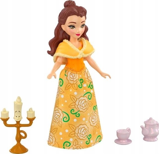 Адвент-календарь Disney Princess HLX06, 4 мини-куклы, 5 фигурок и аксессуары — фото 4