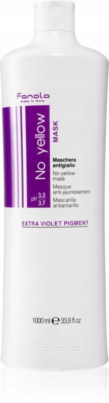 Fanola No Yellow Mask Maska Na Vlasy 1000 ML