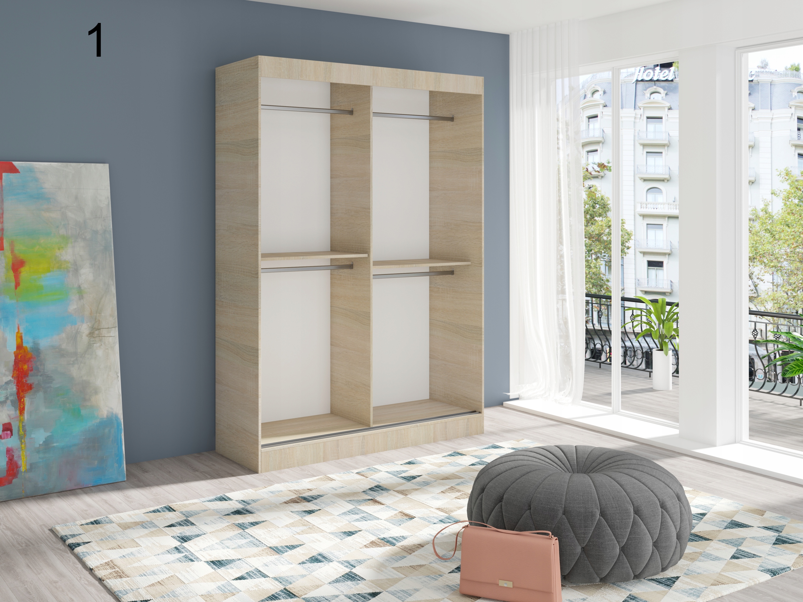 Szafa Producent ER-MAR Lustra Multi5 170cm Marka ER-MAR