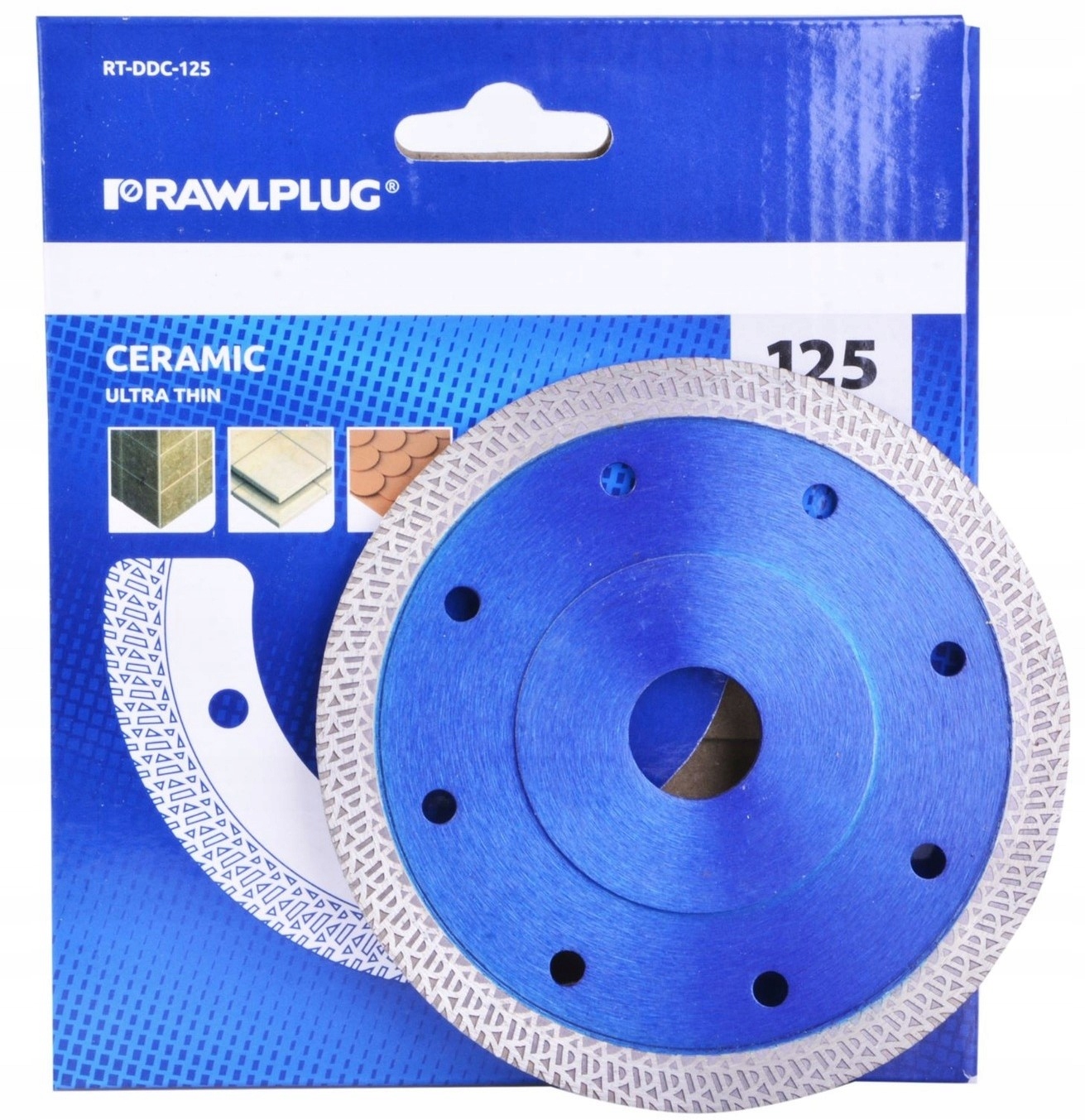 

Rawplug Tarcza Diamentowa Do Ceramiki 125X22,23MM