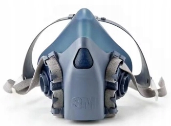 Maska lakiernicza 3M 7503 rozmiar "L" półmaska, bez filtrów 1 szt.