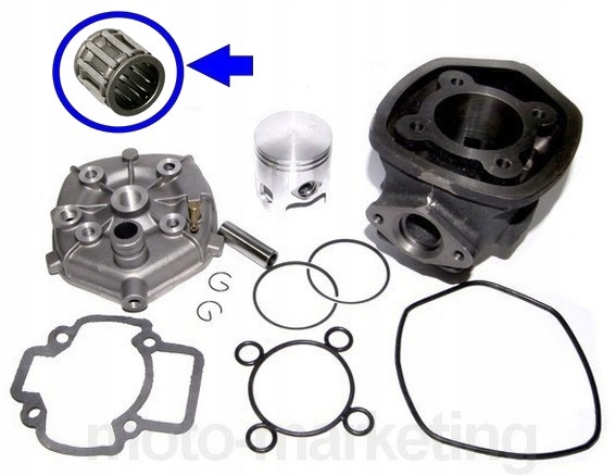 CYLINDER GŁOWICA 70 ŁOŻYSKO GILERA RUNNER SP DD 50 Producent inny