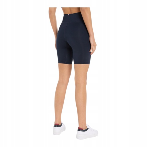 Tommy Hilfiger Dámské Legíny Cyklistické Ess Flag Hw Fitted S Tmavě Modré vel. L