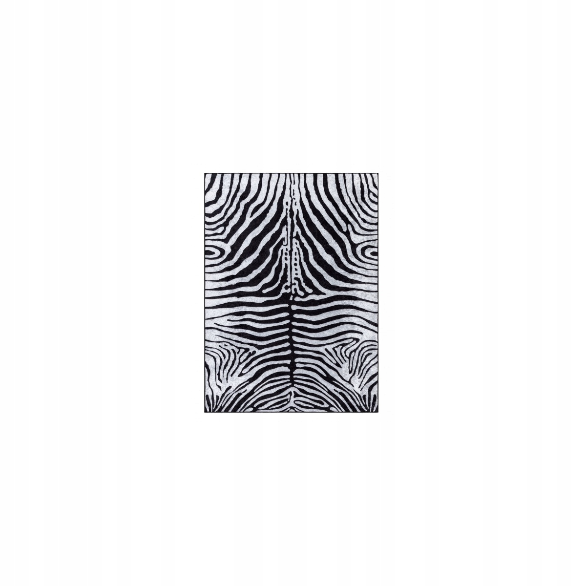 160x220 Kusový koberec Miro 51331.803 Zebra black white