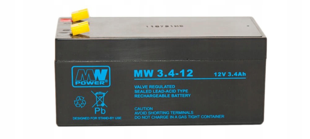 akumulator Agm 12V/3.4Ah 134*67*66 (T1)