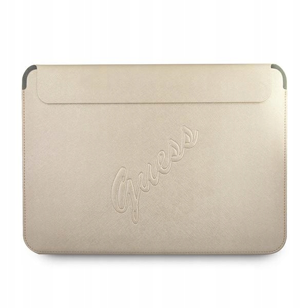 Guess Taška Na Notebook Sleeve Do 13 Palců GUCS13PUSASLG Saffiano Script