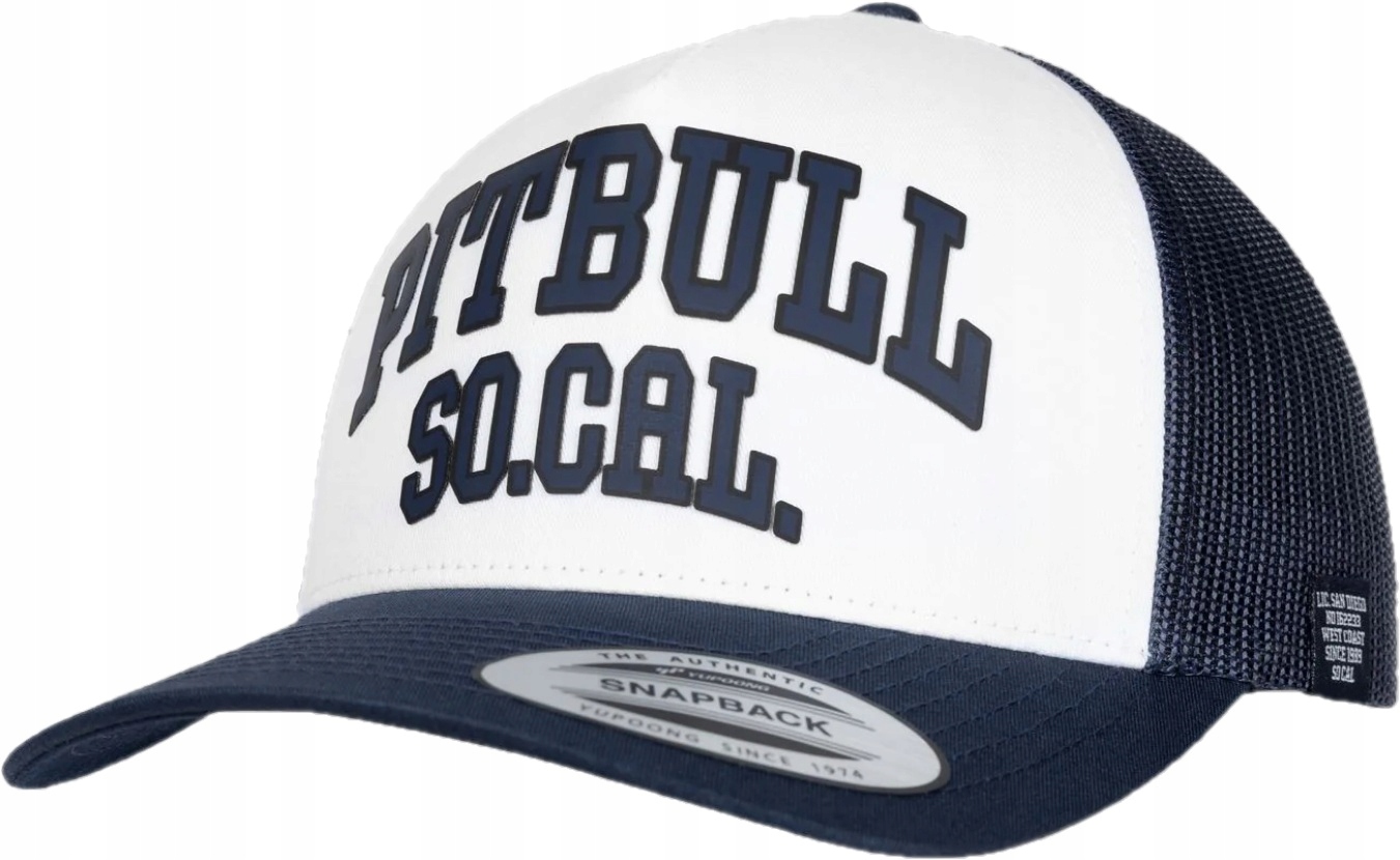 Pitbull West Coast Kšiltovka Snapback Trucker So Cal Tmavě Modrá