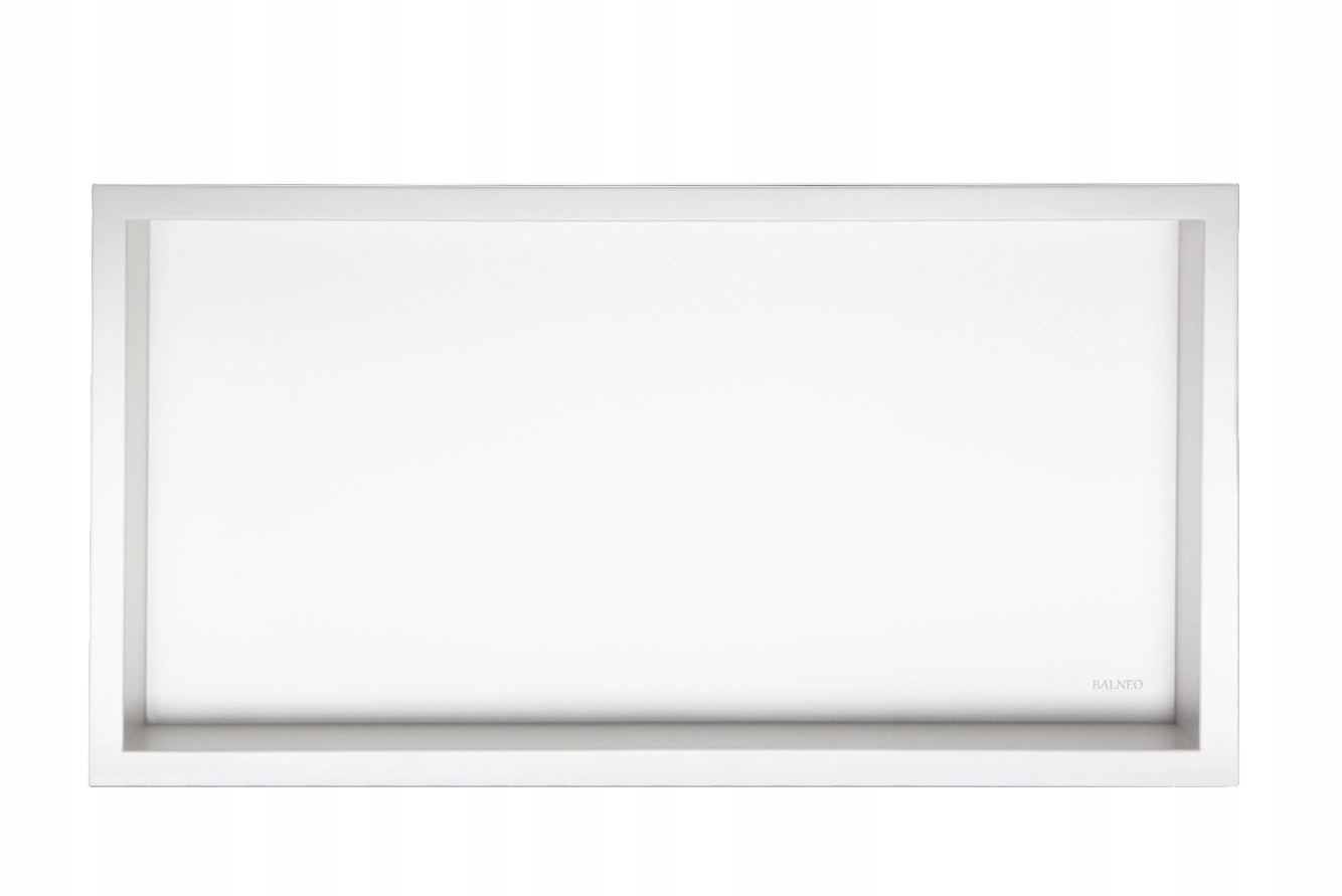 Wall-box One White Jednoduchá polica biela 60x30x10 cm, OB-WH4.