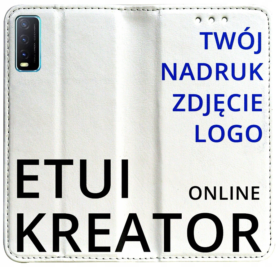 

Etui Portfel Kreator Nadruk Do Vivo Y20 2020