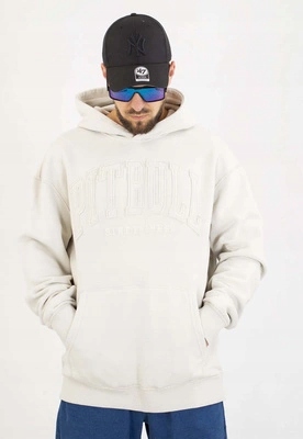 Mikina Pit Bull S Kapucí Orlando white stone