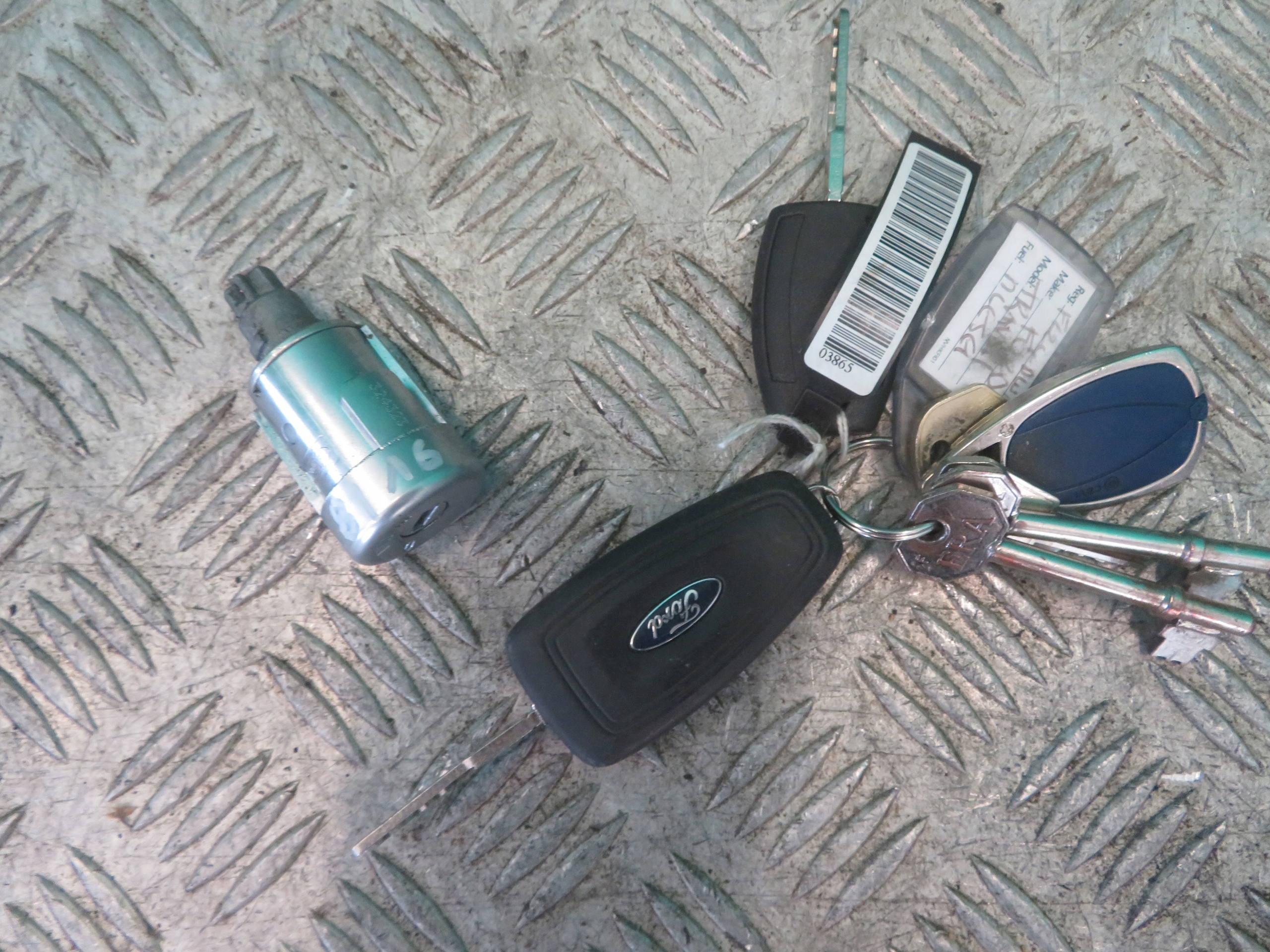 key ignition FORD TRANSIT MK8