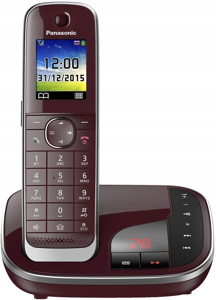 Telefon bezprzewodowy Panasonic KX-TGJ320GR