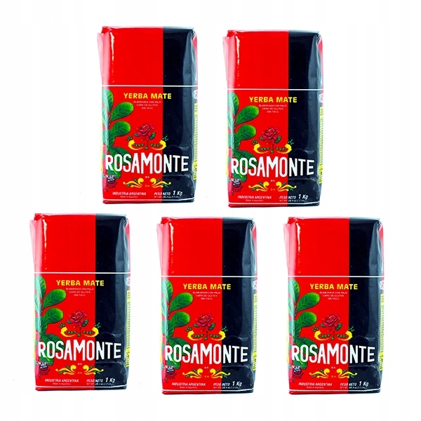 Yerba Mate Rosamonte Tradiční Elaborada 5 x 1 kg