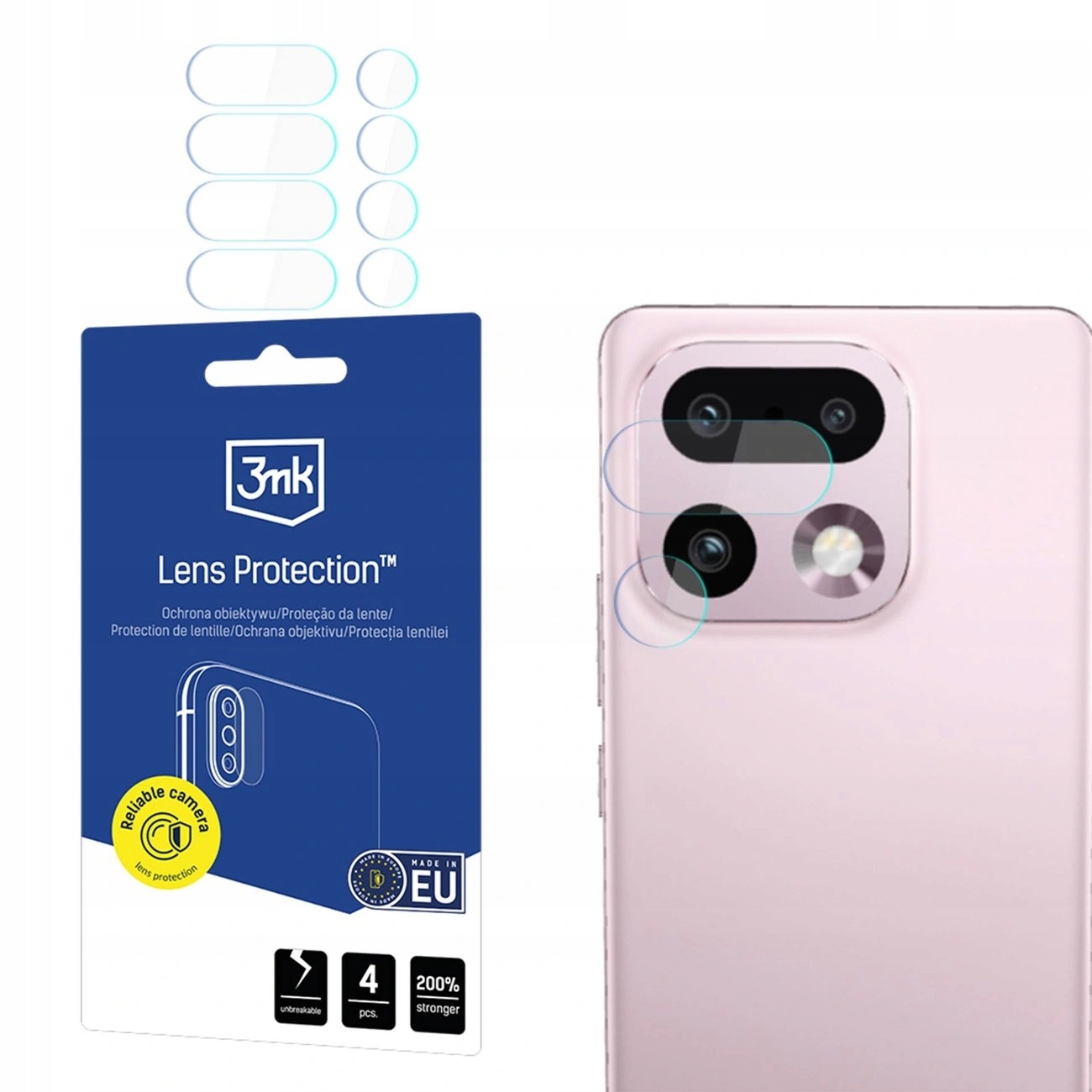 Szkło 3mk Lens Protection do obiektywu aparatu na Realme 16 Pro+ 5G