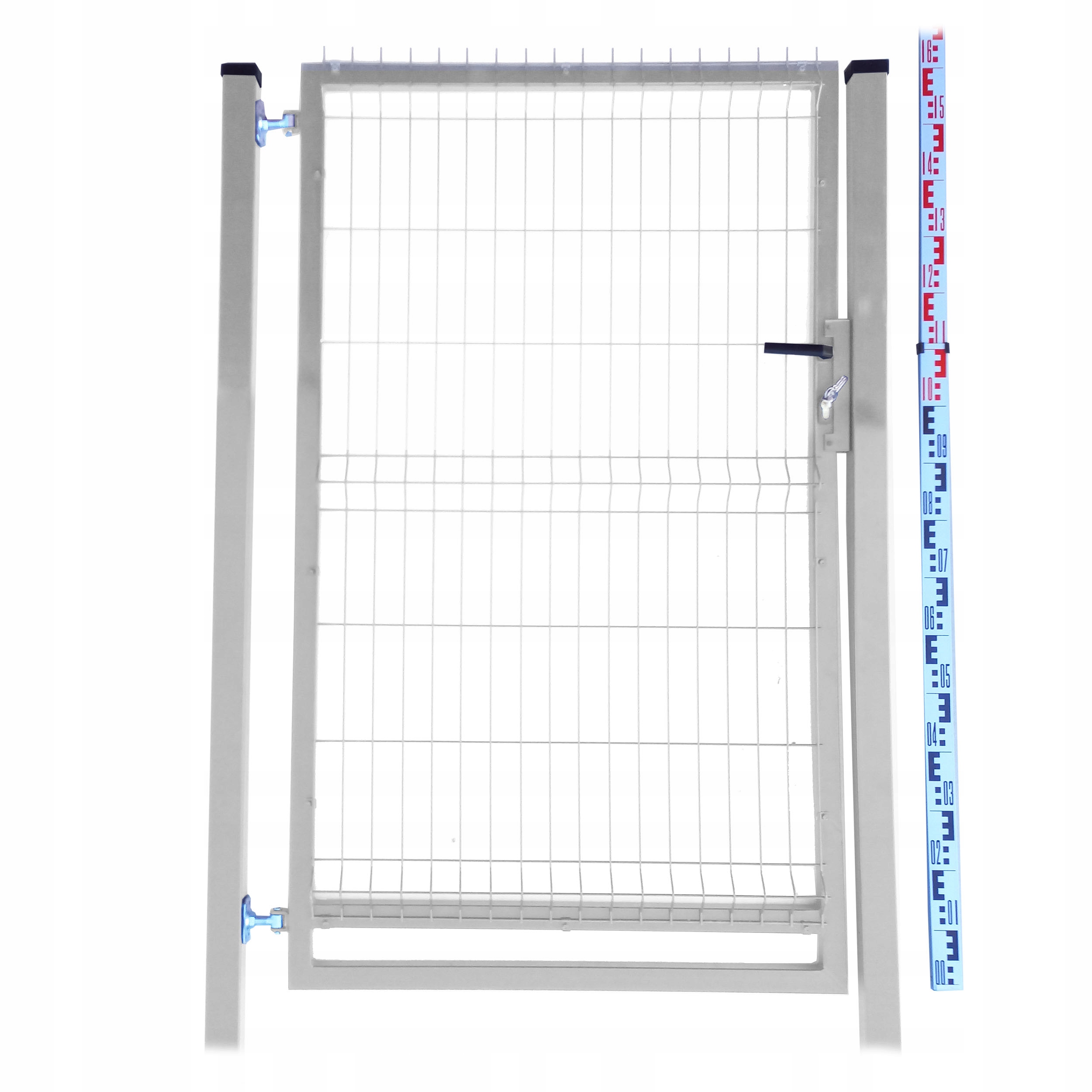 Branka 160 cm pozink Panelová, dva sloupky, pozinkovaný plotový plot 163 cm