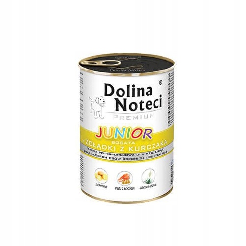 Dolina Noteci Junior MIX SMAKÓW - Zestaw 20x400g Wiek zwierzęcia szczenięta i młode psy