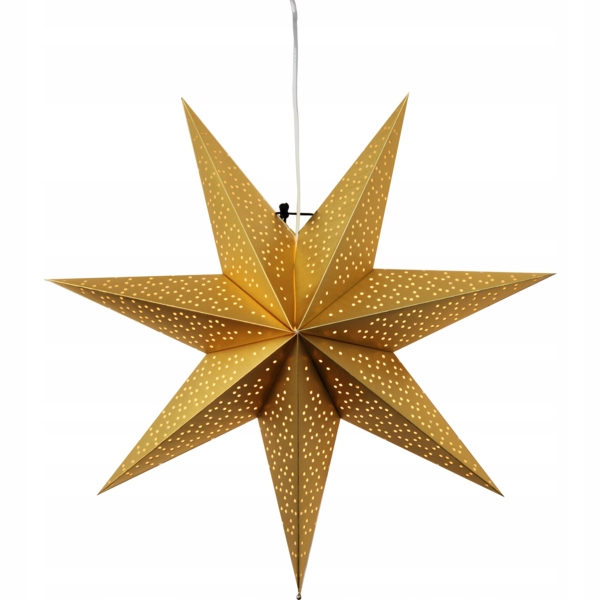 

Szwedzka Gwiazda wisząca 54 cm Dot złota 237-27