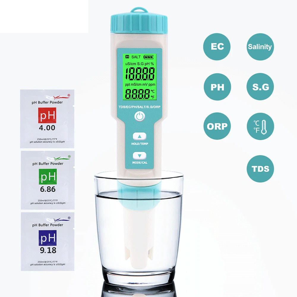 Levně Tester kvality vody, elektronický pH, Tds, teploměr pro kapalné kapaliny