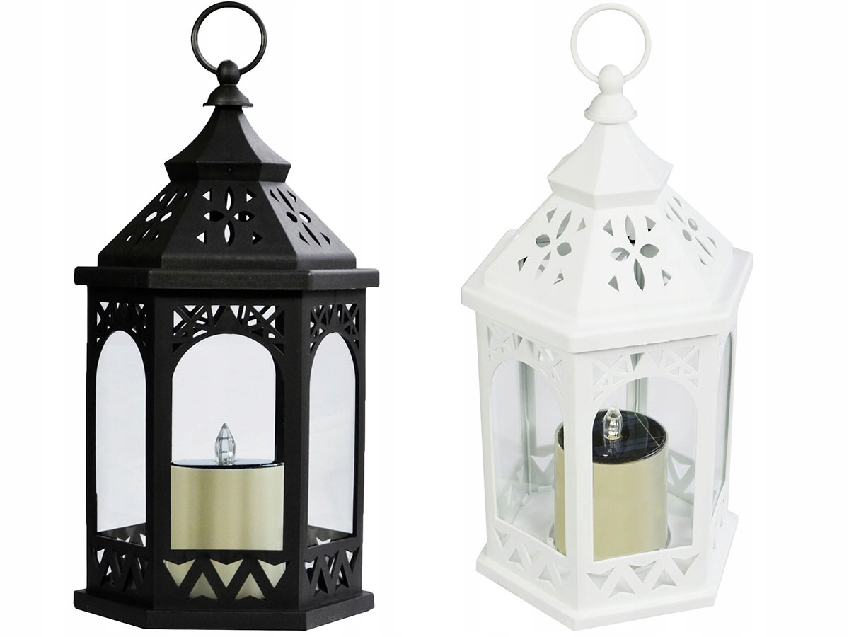 

lampa solarna Led Latarenka lampion z świeczką
