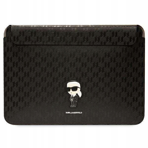 Karl Lagerfeld Pokrowiec na laptopa Sleeve 14'' Saffiano Monogram Ikonik