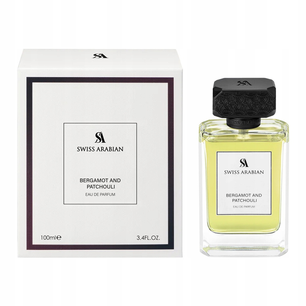 Swiss Arabian Bergamot and Patchouli 100ml Edp Woda Perfumowana Męska