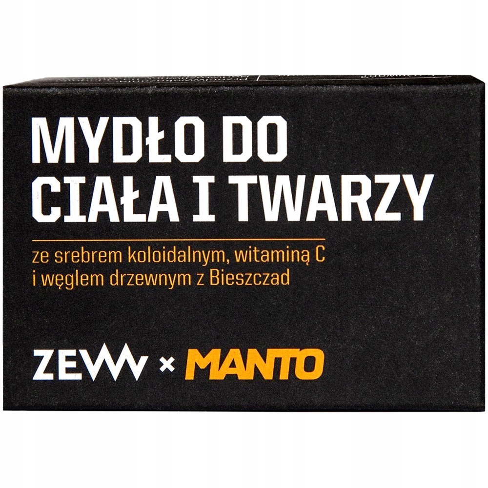 

Zew for men x Manto mydło do ciała i twarzy 85ml
