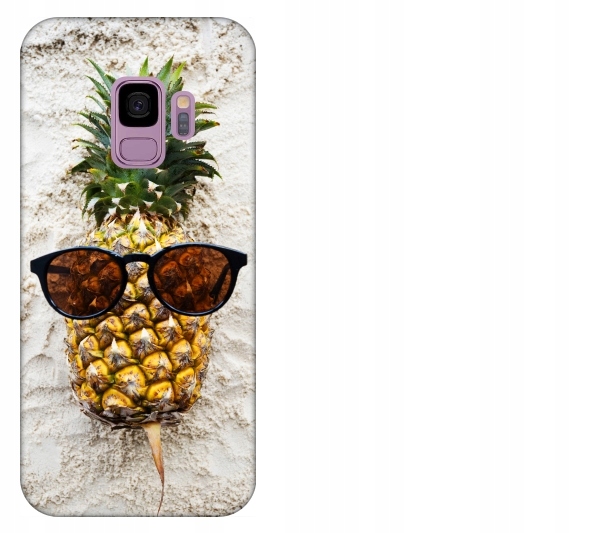 

Etui pokrowiec Samsung Galaxy S9 Ananas w okularac
