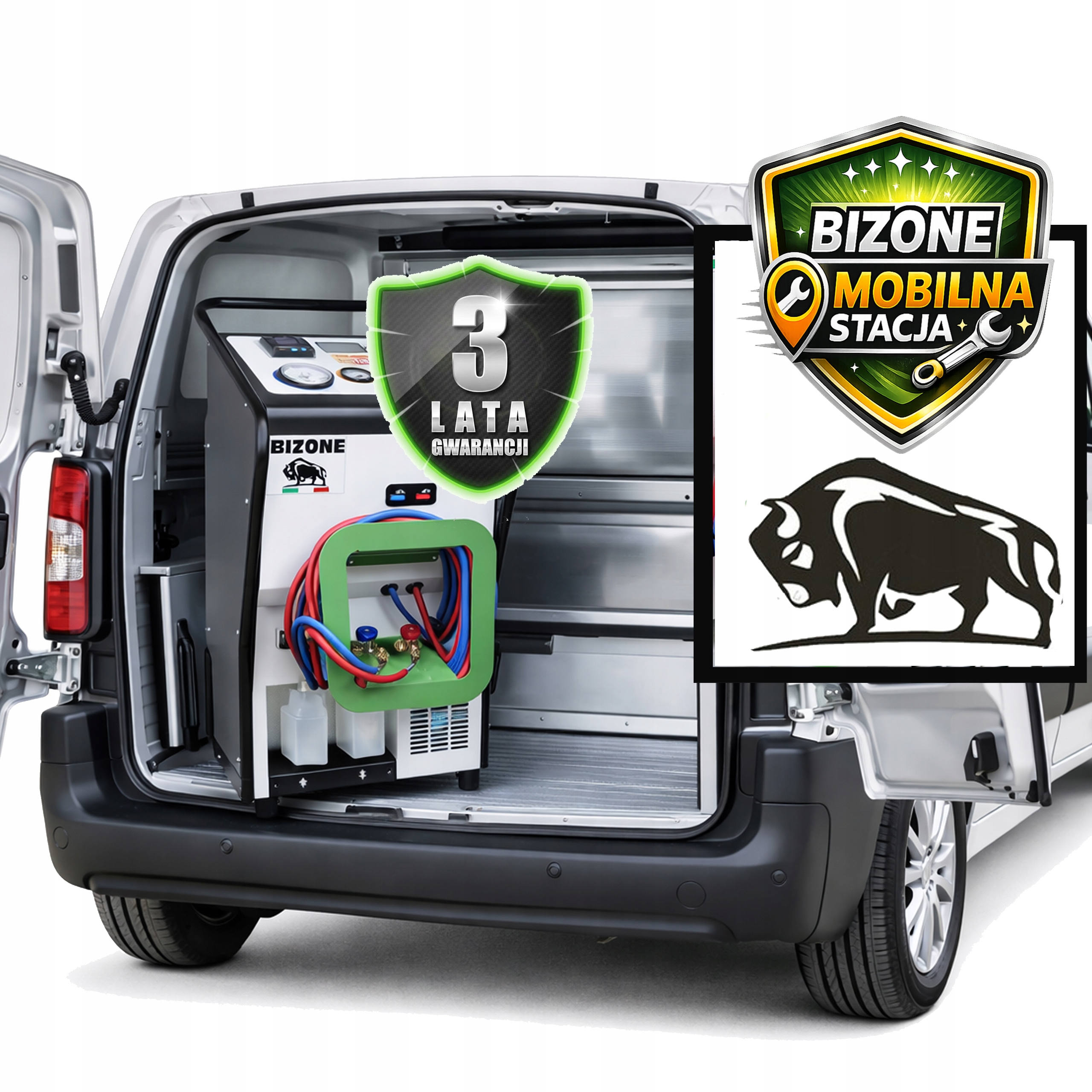 Stacja klimatyzacji Elpro automatyczna R134a 10 kg 100 l/min z drukarką