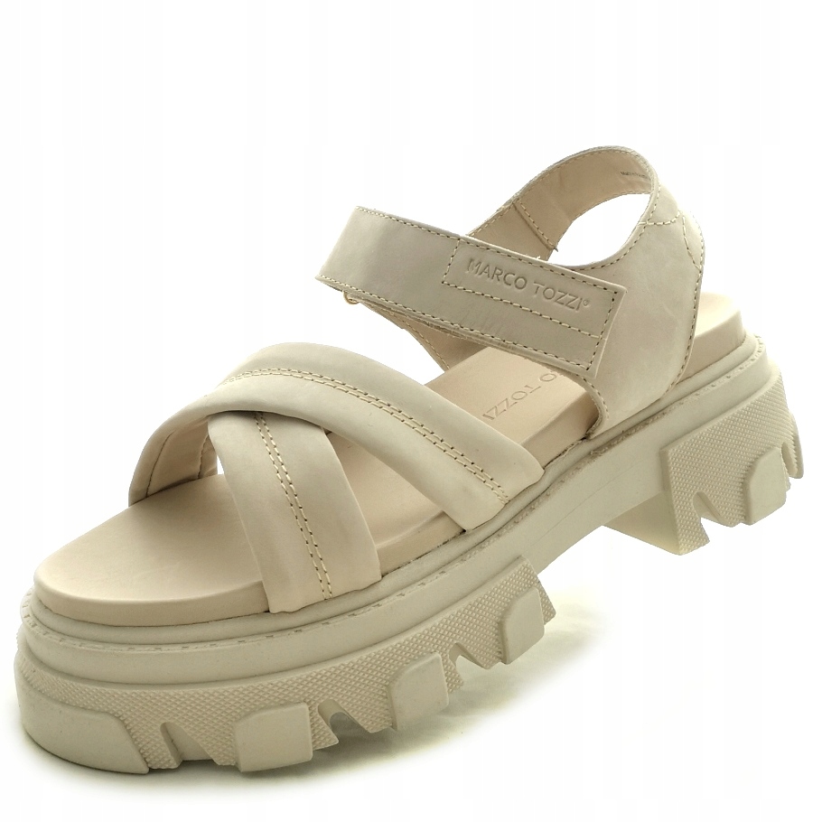 Dámské sandály Z Přírodní Kůže Marco Tozzi 28786