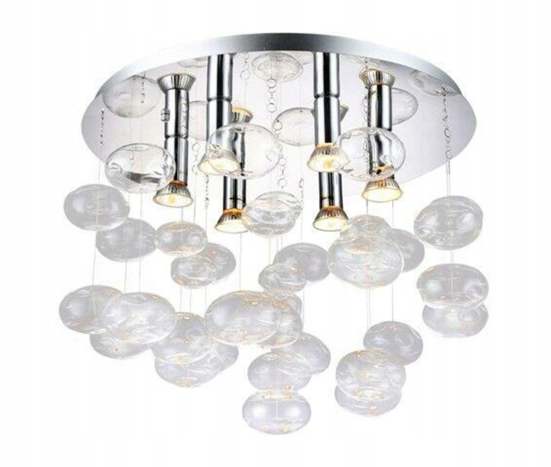 Stropné prisadené svietidlo AZzardo Luvia clear AZ2572 GU10 6x40W IP20 50cm