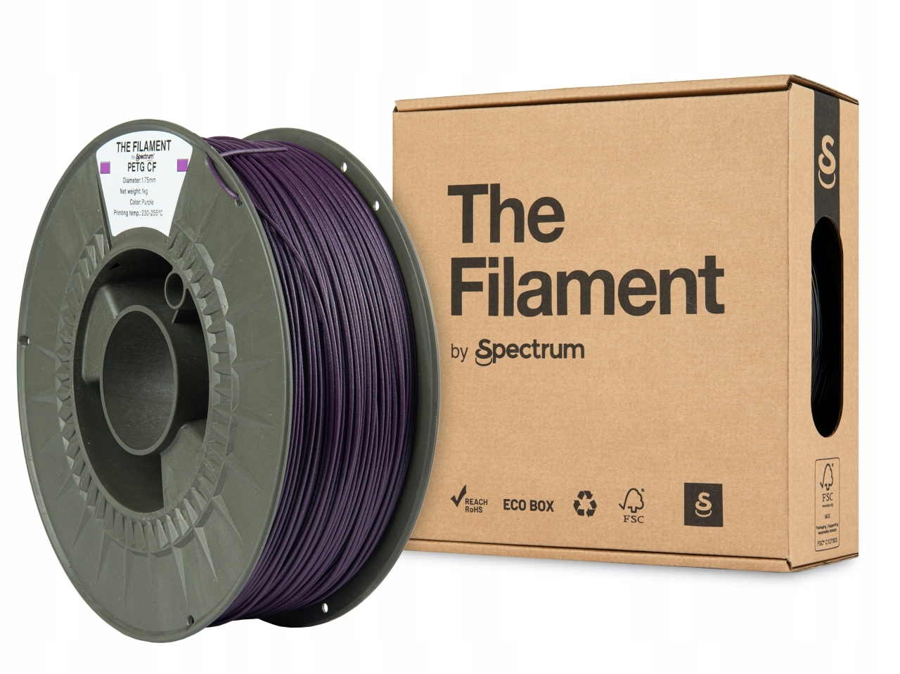 Filament Petg Spectrum 1,75 mm 1000 g fialový