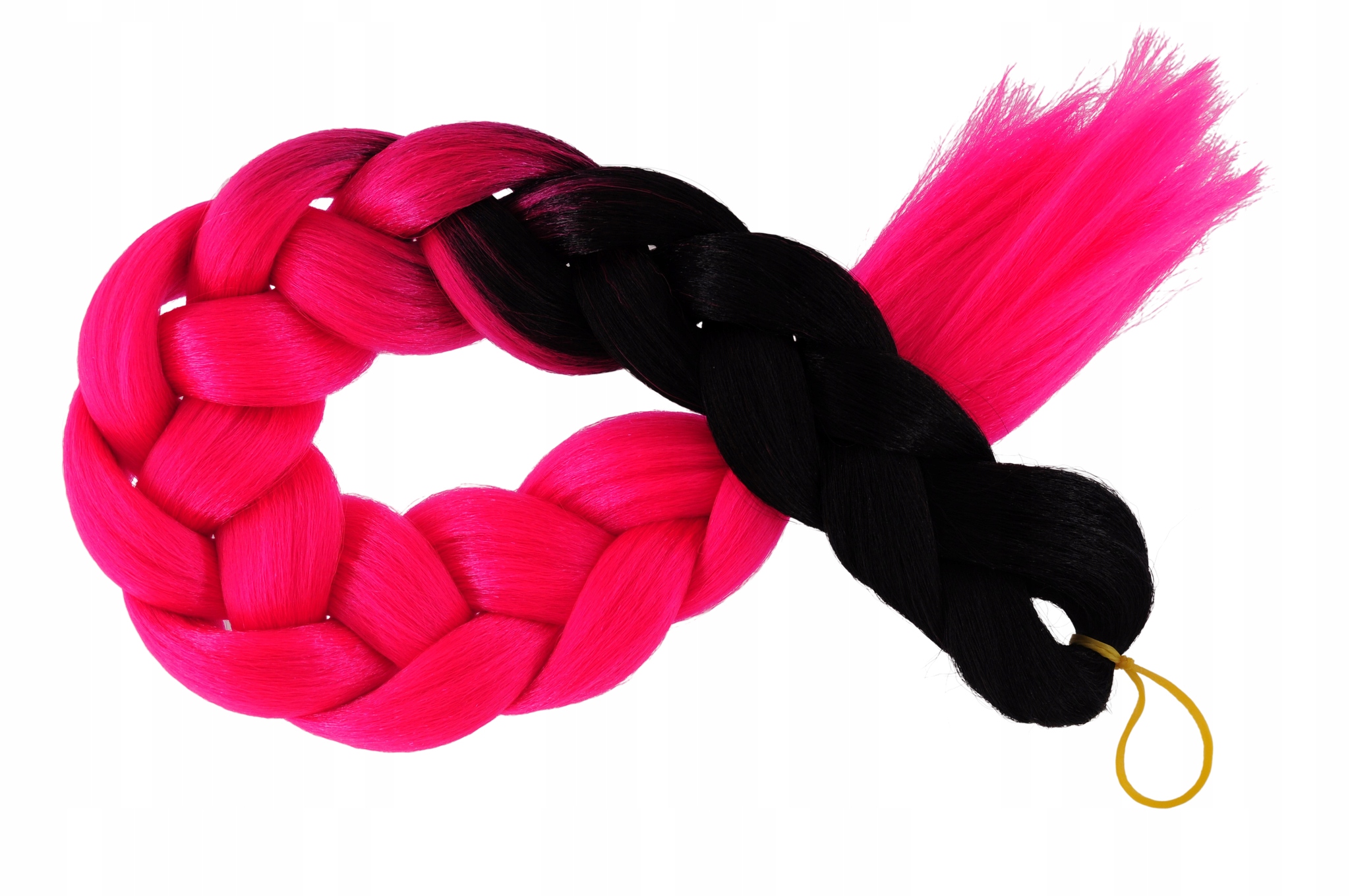 WŁOSY SYNTETYCZNE KOLOROWE WARKOCZYKI DREDY 2K.022