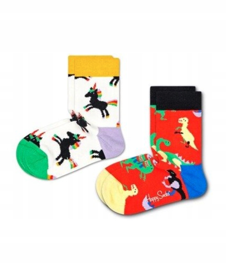 

Happy Socks dziecięce 2 Pary R.22-24 KDIN02-4000