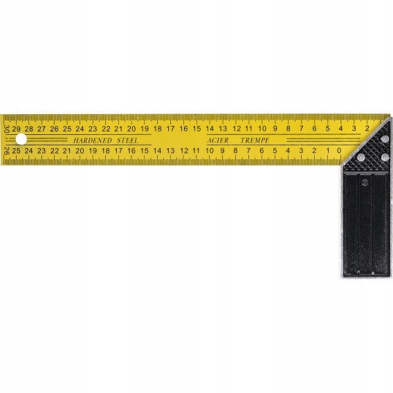 

Kątownik Stolarski Ze Stali 300 X 200 MM żółty