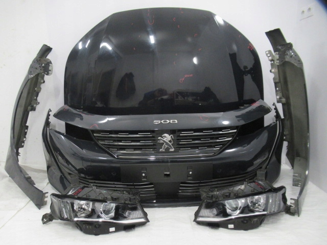 PEUGEOT 508 II ZDERZAK PRZÓD MASKA LAMPY KTG PAS