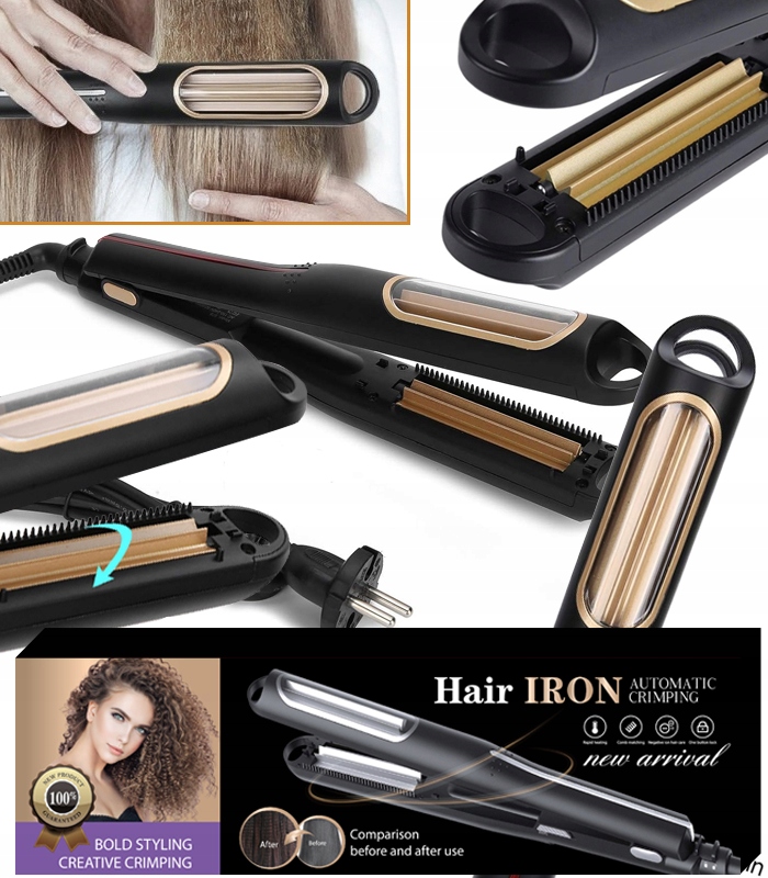 Karbownica Do Włosów Automatyczna Falownica Obrotowa Profesjonalna Jakość