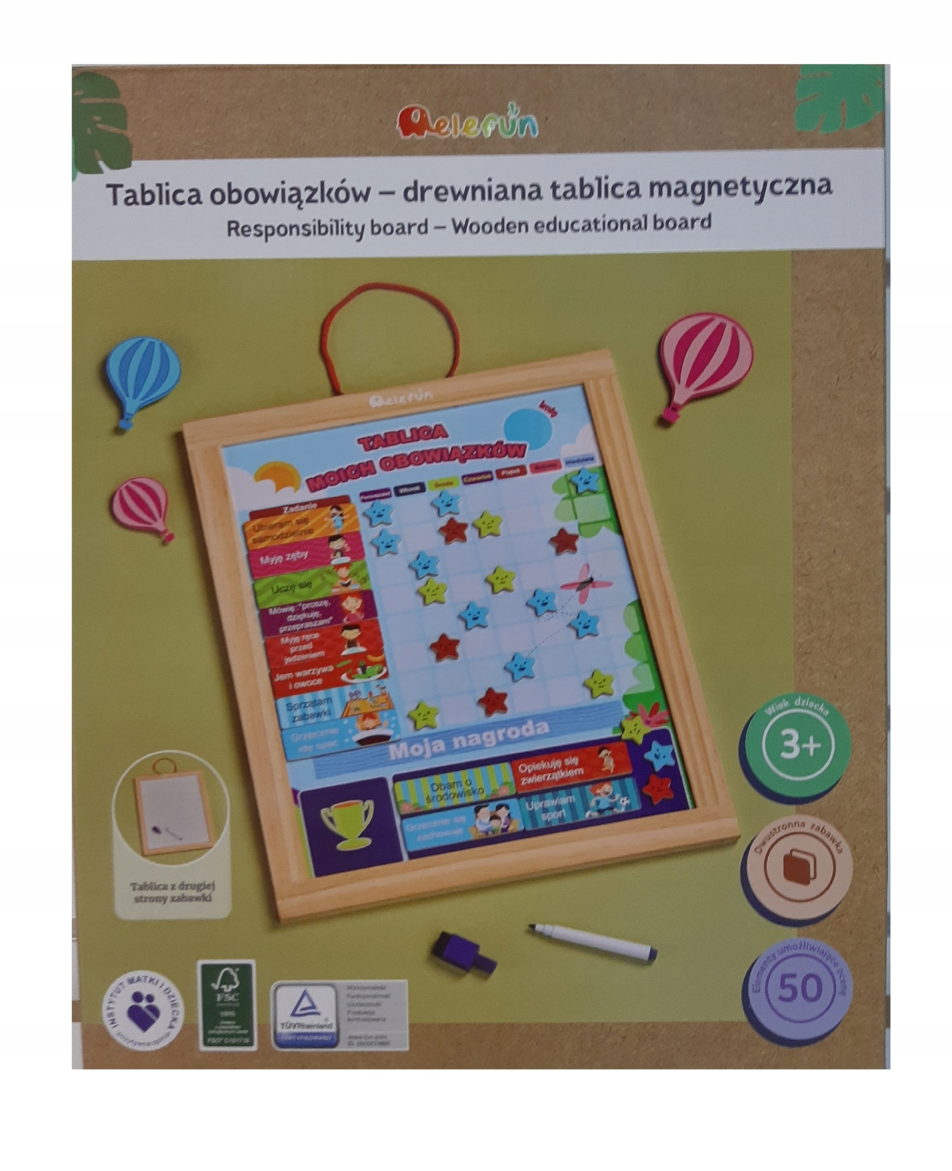 

Edukacyjna tablica obowiązków