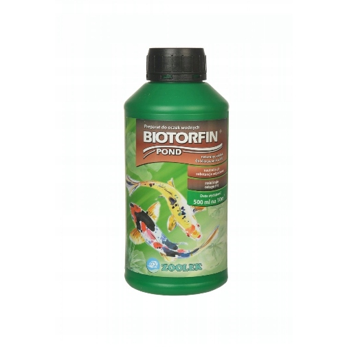 

Zoolek Biotorfin Pond 500ml na 10.000L stabilizuje