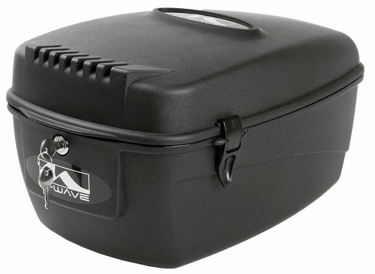 M-Wave Amsterdam Kufer na bagażnik 17L Cargo Box , 17 litrów, czarny