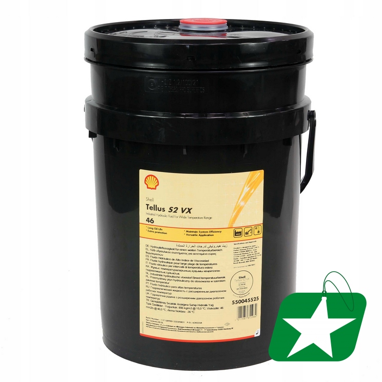 SHELL TELLUS 46 S2 VX 20L