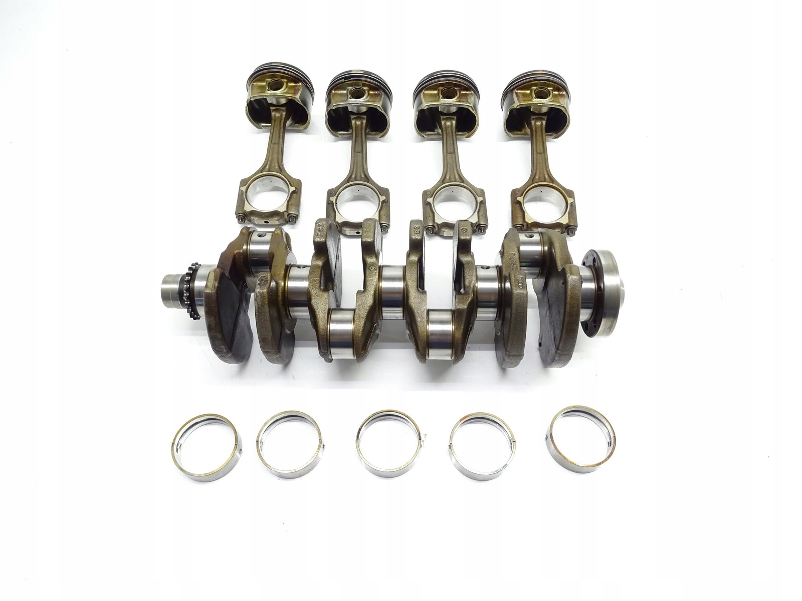 WAŁ KORBOWY+TŁOKI VW GOLF R AUDI S3 106A1BK