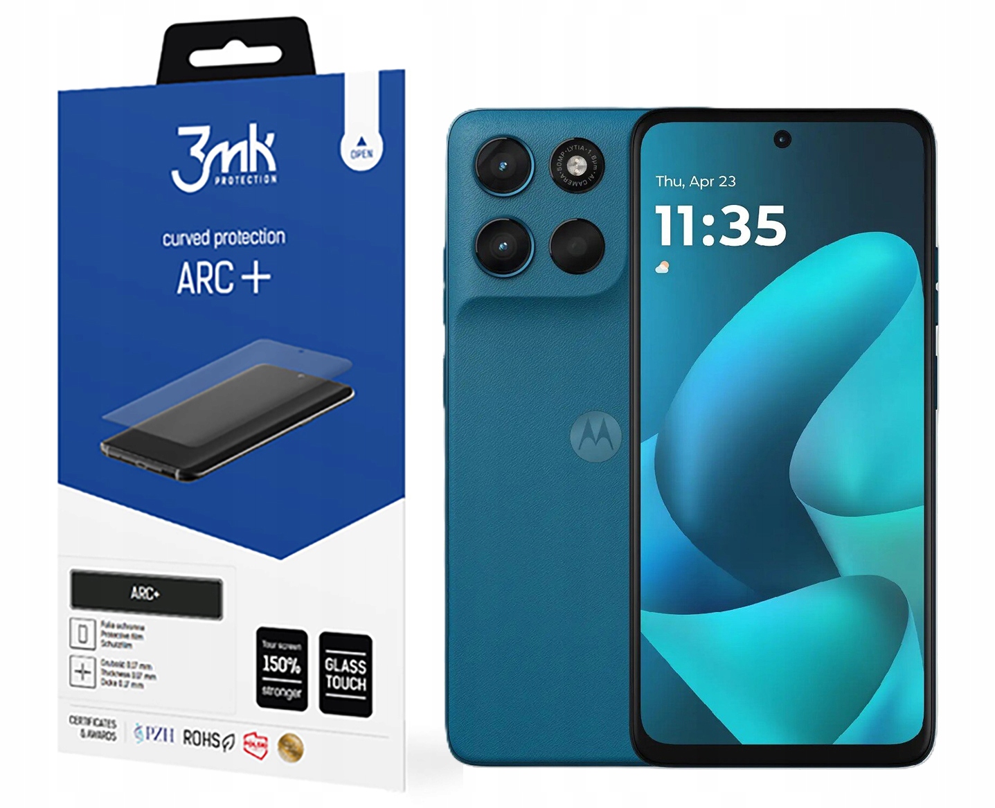 Fólie Arc+ 3MK pro Motorola Moto G57 Power Fólie Fullscreen