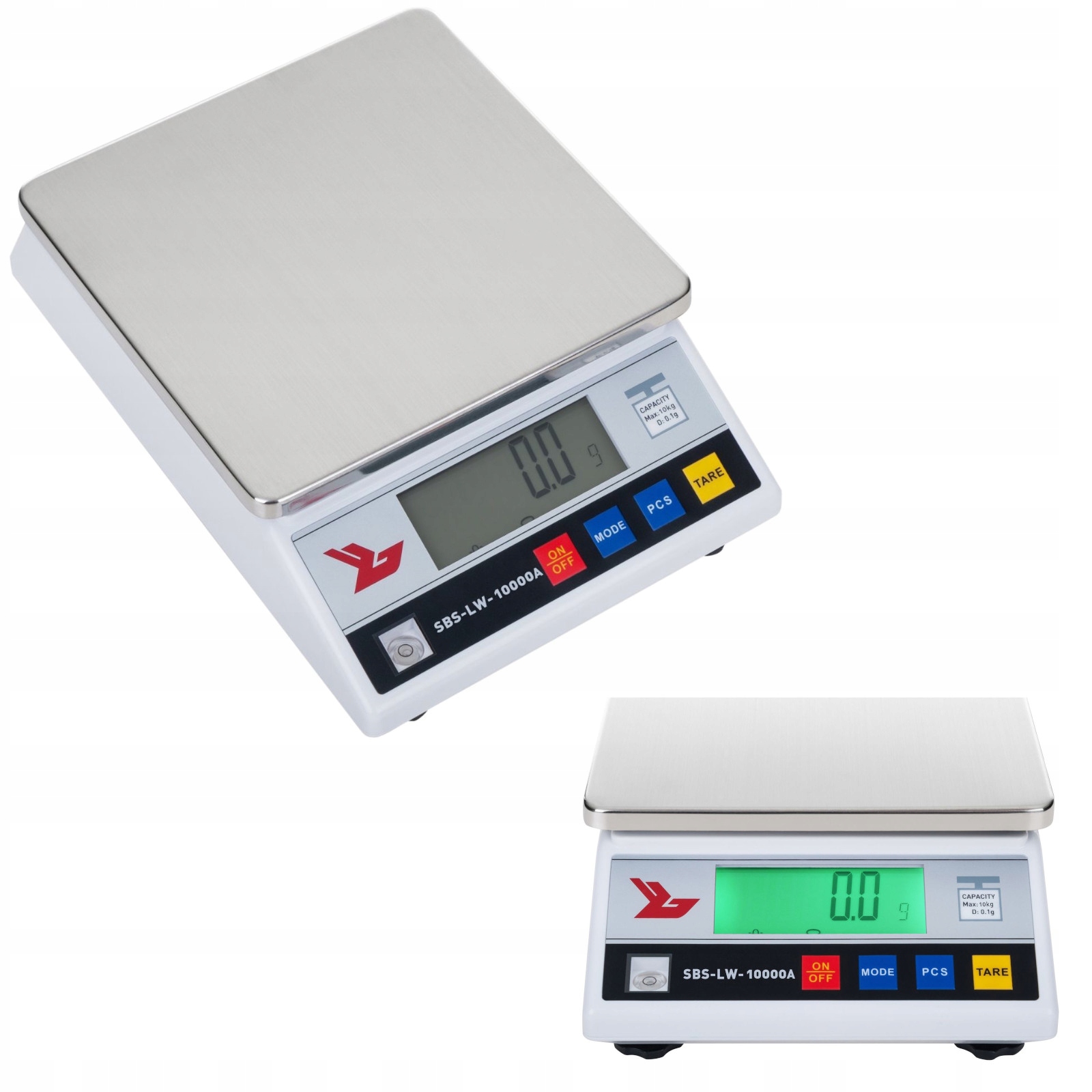Přesná přesná váha SBS-LW-10000A LCD s kapacitou 0,1 g až 10 kg
