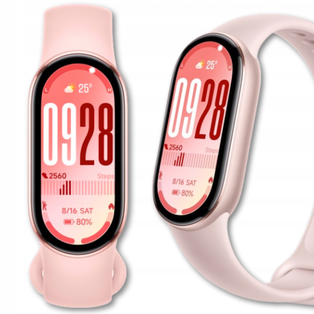 Dámske Hodinky Xiaomi Smartband Smart Band Ružová darček na Vianoce