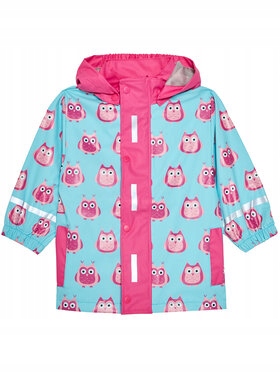 Playshoes Kurtka przeciwdeszczowa Dziewczynka niebieski 408599